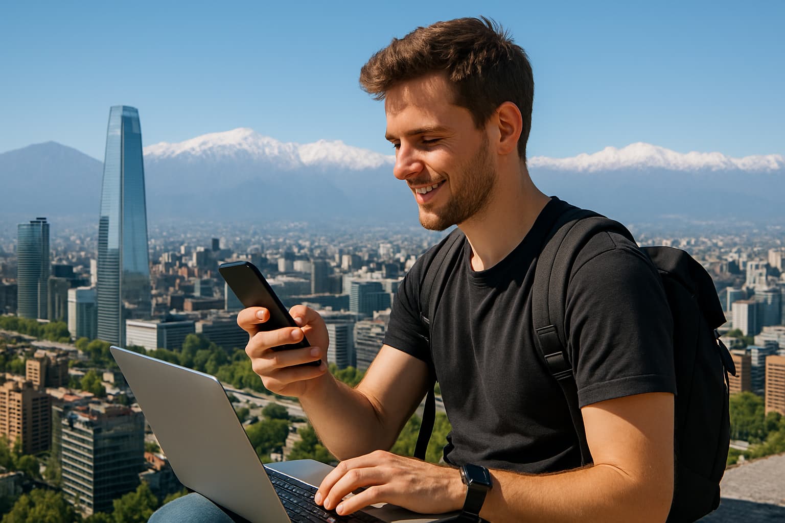 Hero afbeelding voor Beste eSIM voor Chili: kiezen, installeren en gebruiken